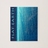 平らな地球のパズル ジグソーパズル (縦)