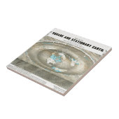 平らな地球の地図 タイル (側面)