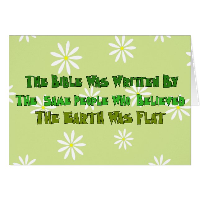 平らな地球の歴史家 (正面横)