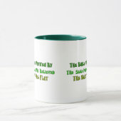 平らな地球の歴史家 マグカップ (中央)