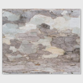 平らな木の吠え声 ラッピングペーパー (フラット)