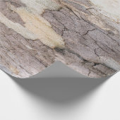 平らな木の吠え声 ラッピングペーパー (角)