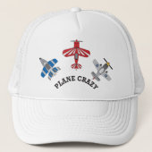 平らな熱狂する キャップ (正面)