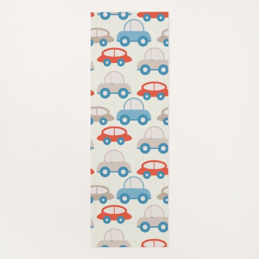 平らな車 ヨガマット (裏面)