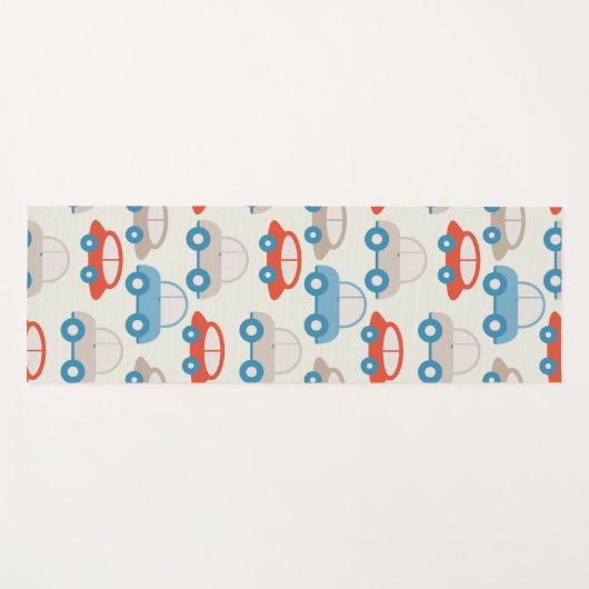 平らな車 ヨガマット (正面(横))