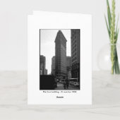 平らな鉄 カード (裏面)