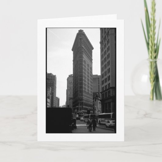 平らな鉄 カード (正面)