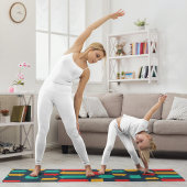 平らな鳥 ヨガマット