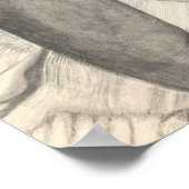 平らな ポスター (角)