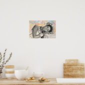 平らな ポスター (キッチン)