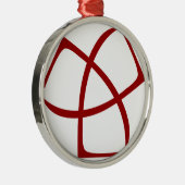 平らなAJCのオーナメント メタルオーナメント (右)