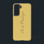 平エレガントモダン金ゴールドシンプル色書 SAMSUNG GALAXY S21ケース<br><div class="desc">トレンディーレトロスタイルテンプレートすべてのニーズ。</div>