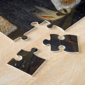 「平カスタム和の王国」エドワード·ヒックス1834年 ジグソーパズル (側面)