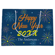 平カラフル正月のイブパーティー – 青