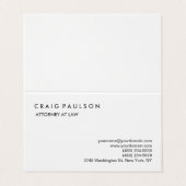 平クラシカルエレガントプロフェッショナル名刺 名刺 (外部フラット)