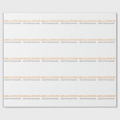 平クラシカル純シンプルプロフェッショナル事業 ラッピングペーパー (フラット)