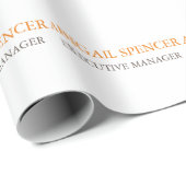 平クラシカル純シンプルプロフェッショナル事業 ラッピングペーパー (ロールコーナー)