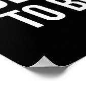 平ストップ均に言えばあなたは~する運命にある素晴らし ポスター (角)