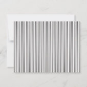 平パーソナライズされた札カード文房具男性へ ノートカード (裏面)