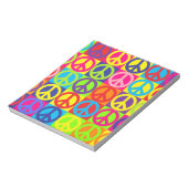 平ポップ・アートの和 ノートパッド (回転)