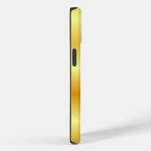 平モノグラムのモダンイニシャル金ゴールド色 Case-Mate iPhoneケース (裏面 / 右)