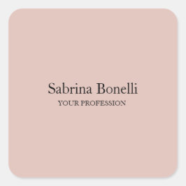 平ユニークエレガント式シンプルバラ金ゴールド色 スクエアシール