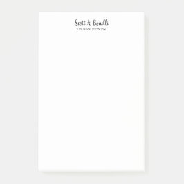 平ユニークエレガント式シンプル白 ポストイット