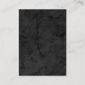 平ユニーク灰色シンプル赤一角 名刺 (裏面)