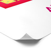 平保容とキルトブロック数々のパッチワークキルト ポスター (角)