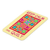 平保容とキルトブロック数々のパッチワークキルト マグネット (左側)