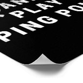 平保平卓球選手 ポスター (角)