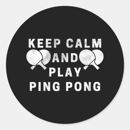 平保平卓球選手 ラウンドシール (正面)