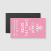 平保静で日付を保存する幸せなピンクと白 (正面/裏面)