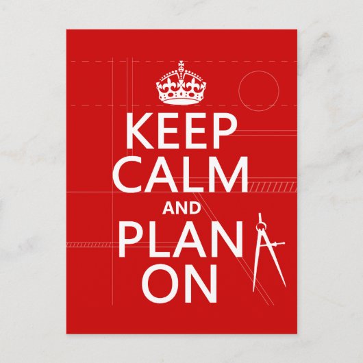 平保静と計画オン(任意の色) ポストカード (正面)