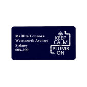 平保静と鉛直（配管設備） ラベル (正面)