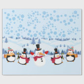 「平光院」かわいいクリスマス ラッピングペーパー (フラット)