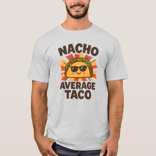 平凡じゃないタコス ジョーク グッズ コミック風 Tシャツ