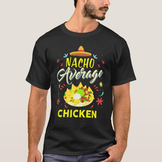 平凡じゃないニワトリたち Tシャツ (正面)