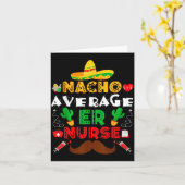 平凡じゃないERナース メキシコフィエスタ カード (黄色い花)