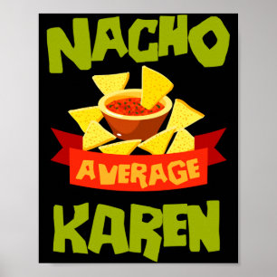 平凡なナチョではないカレン 誕生日 名前 ギフト ポスター