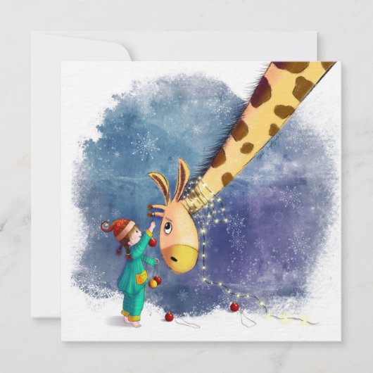 平凡なホリデーカード シーズンカード (正面)