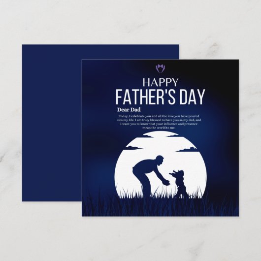 平凡なホリデーカード シーズンカード (正面/裏面)