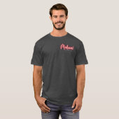 平凡な人生を楽しもうTシャツ Tシャツ (正面フル)