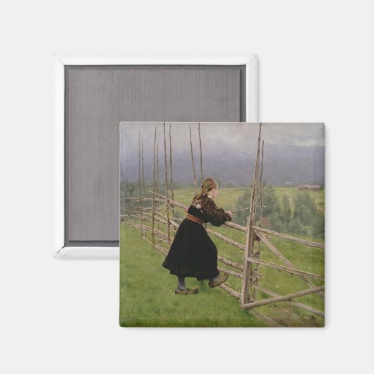 平原で マグネット (正面/裏面)