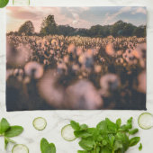 平原の美しい空 キッチンタオル (折り畳み)