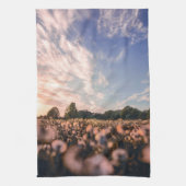 平原の美しい空 キッチンタオル (縦)