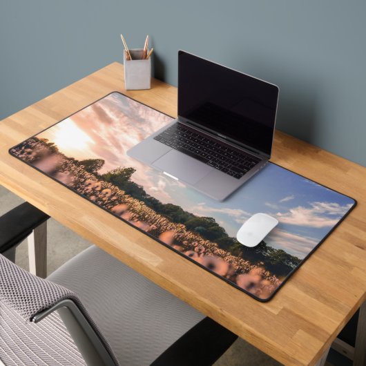 平原の美しい空 デスクマット (オフィス2)