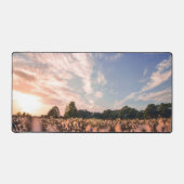 平原の美しい空 デスクマット (正面)