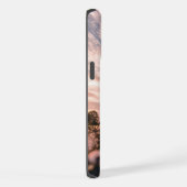 平原の美しい空 iPhoneケース (右側面)