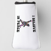 平和おもしろいに信じの大足 ゴルフヘッドカバー (回転90)